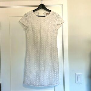 Banana republic white dress